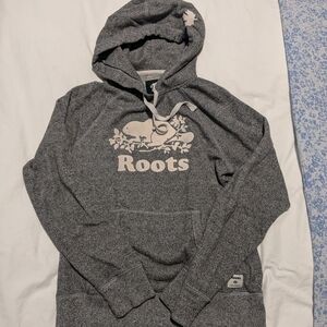 Women's roots salt and pepper hoodie